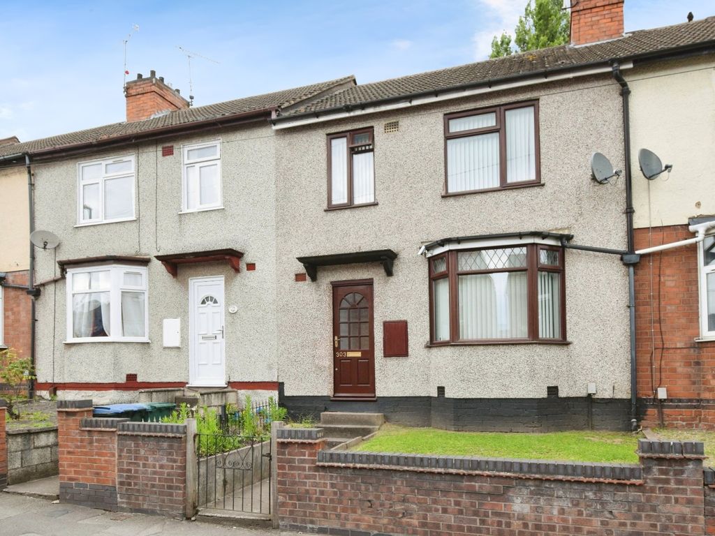 3 bed terraced house for sale in Walsgrave Road, Coventry CV2, £220,000