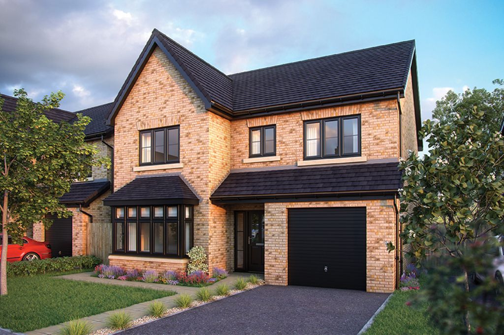 New home, 4 bed detached house for sale in "The Alder" at Cotterstock