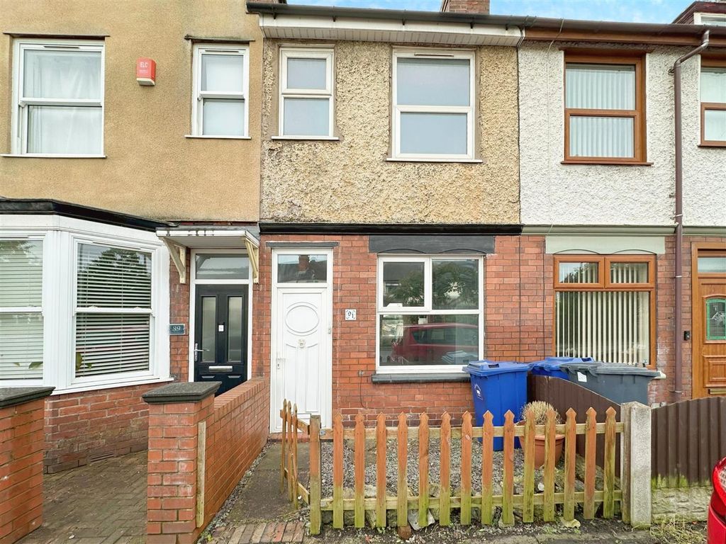 2 bed terraced house to rent in Dimsdale Parade East, Wolstanton