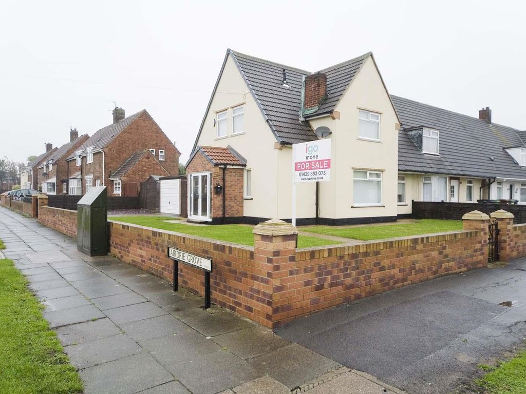 3 bed end terrace house for sale in Ardrossan Road, Hartlepool TS25