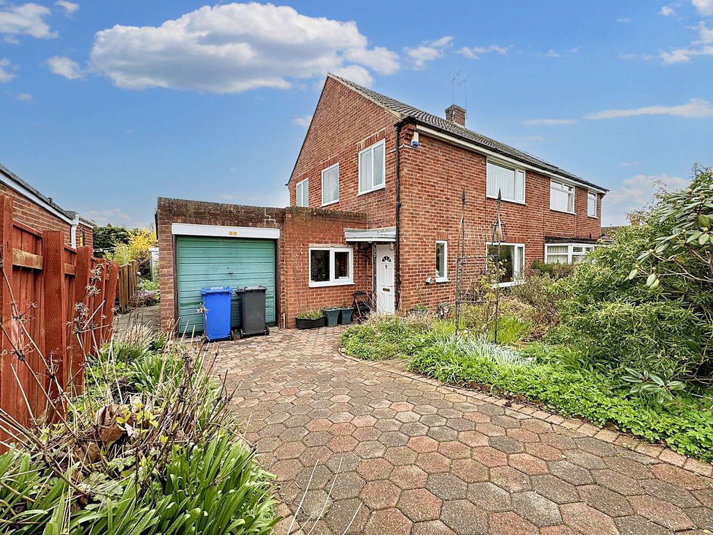 3 bed semidetached house for sale in Crawhall Crescent, Morpeth NE61