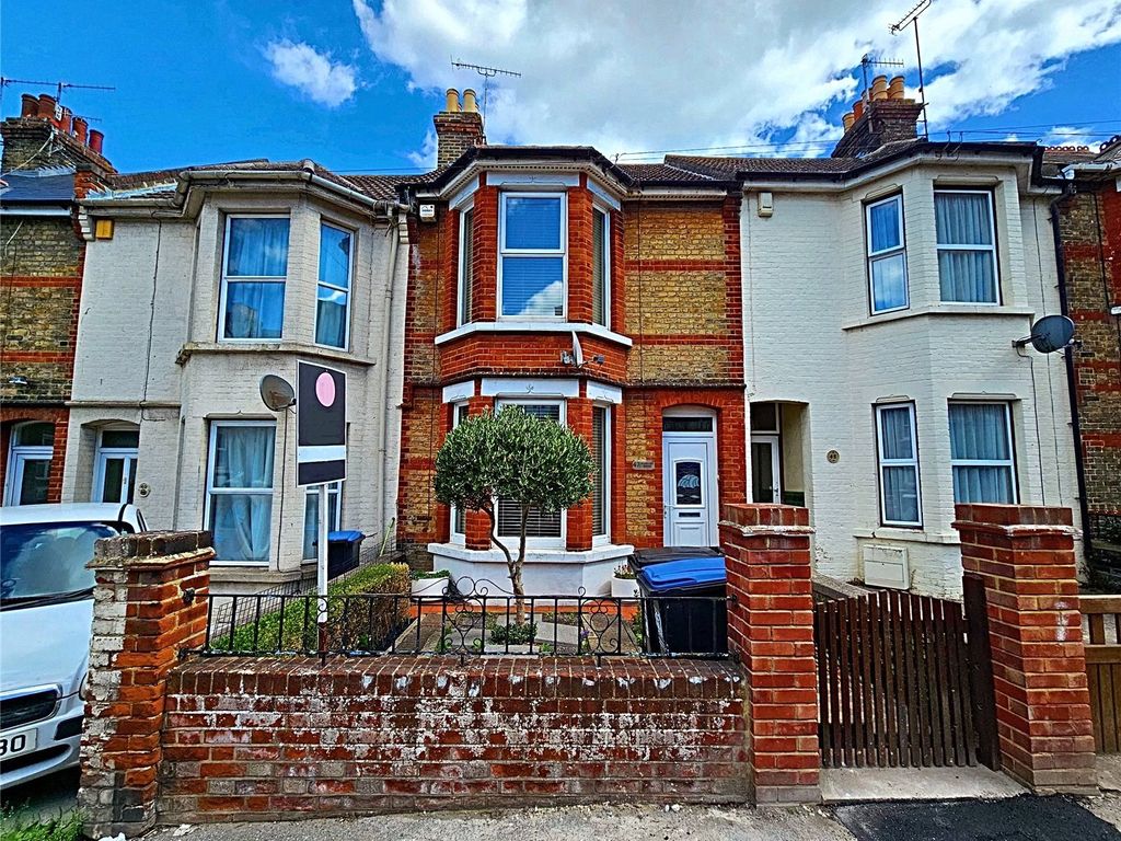 3 bed terraced house for sale in Margate Road, Ramsgate, Kent CT11, £