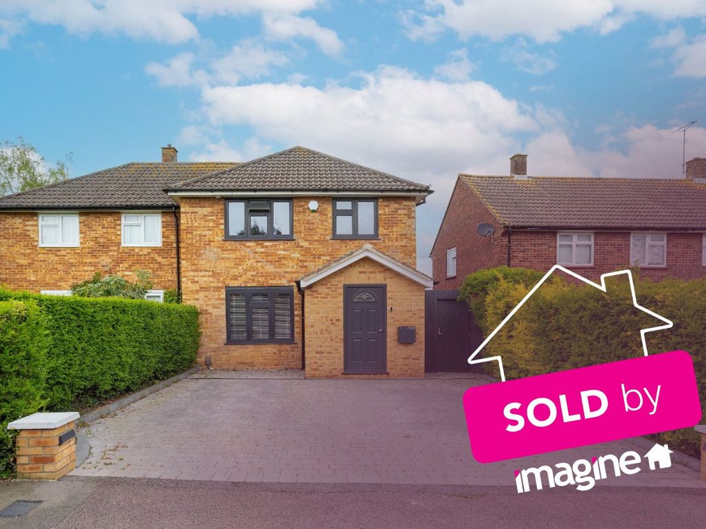 3 bed semidetached house for sale in Cheviot Close, Bushey, Hertfordshire WD23, £635,000 Zoopla