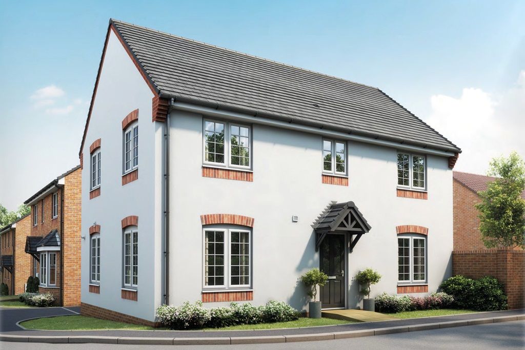 New home, 4 bed detached house for sale in "The Trusdale Plot 216" at
