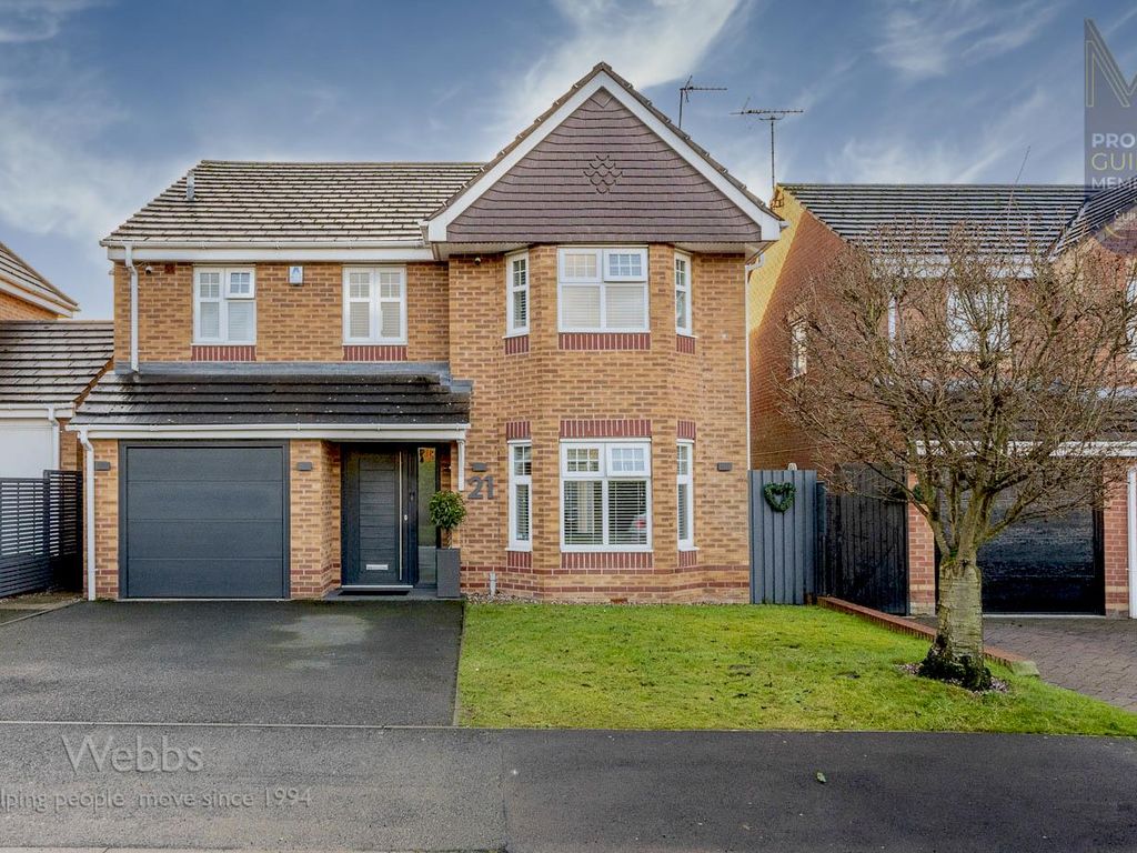 5 bed detached house for sale in Haymaker Way, Wimblebury, Cannock WS12