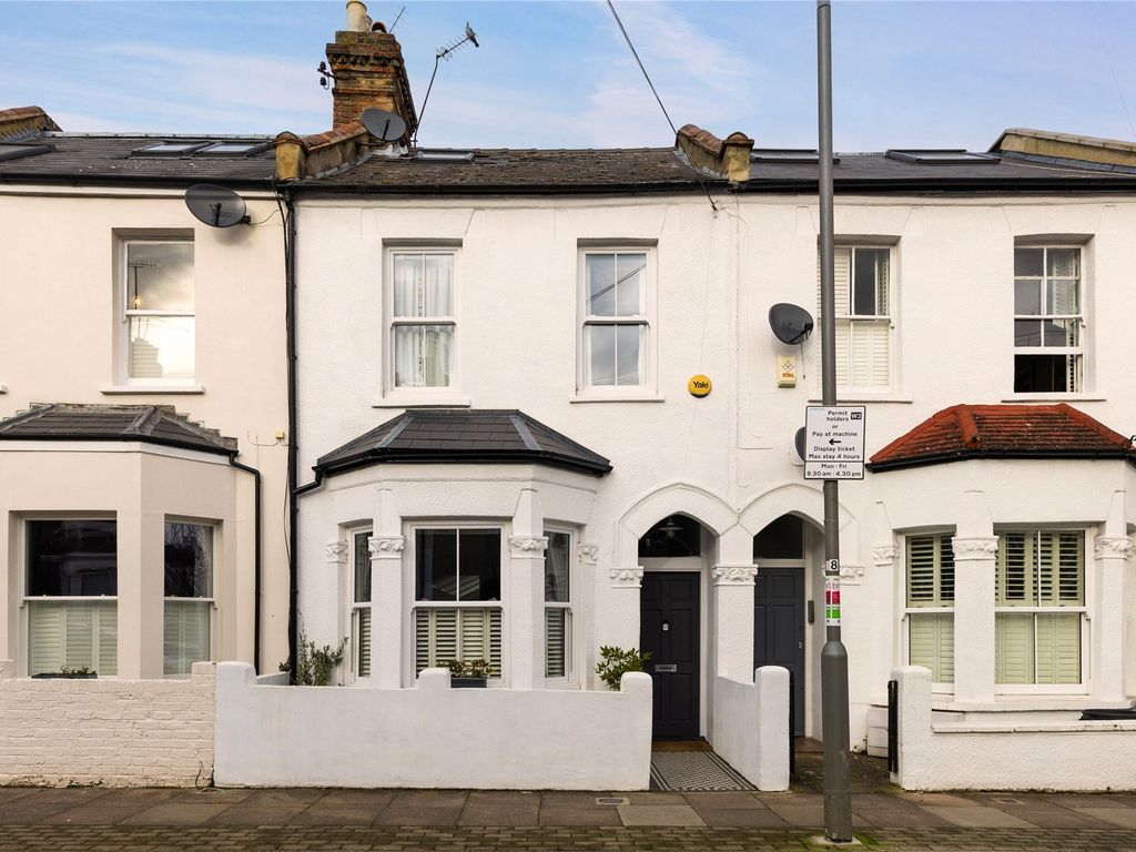 3 bed terraced house for sale in Camborne Road, Southfields, London