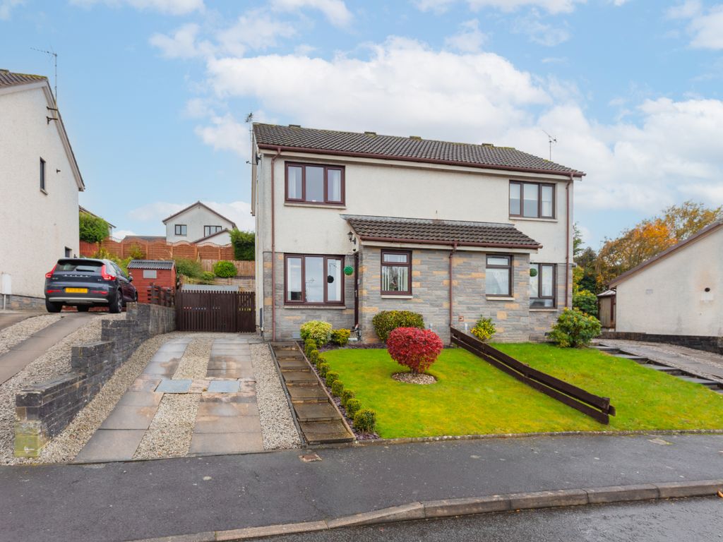2 bed semidetached house for sale in Calside Court, Dumfries DG1, £