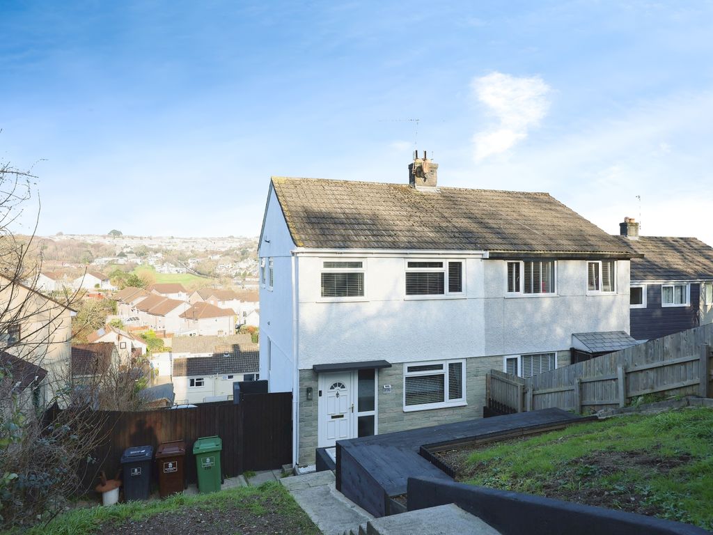 3 bed semidetached house for sale in Eggbuckland Road, Plymouth PL3, £