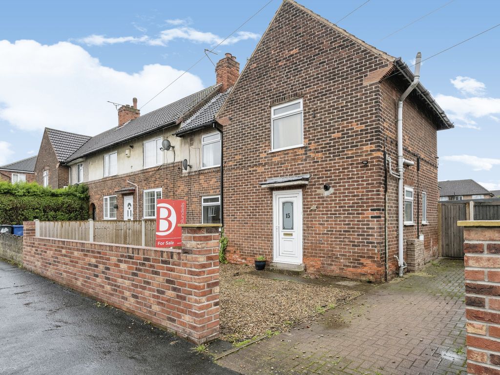 3 bed end terrace house for sale in Edward Street, Armthorpe, Doncaster