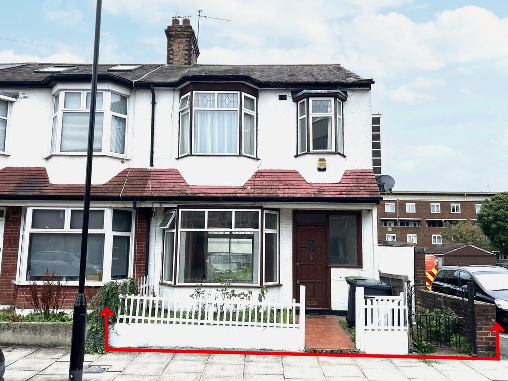3 bed end terrace house for sale in Waverley Road, Tottenham, London