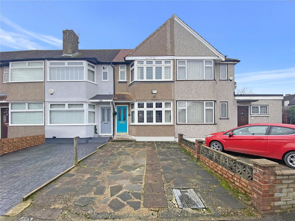 3 bed terraced house for sale in Lime Grove, Sidcup, Kent DA15, £