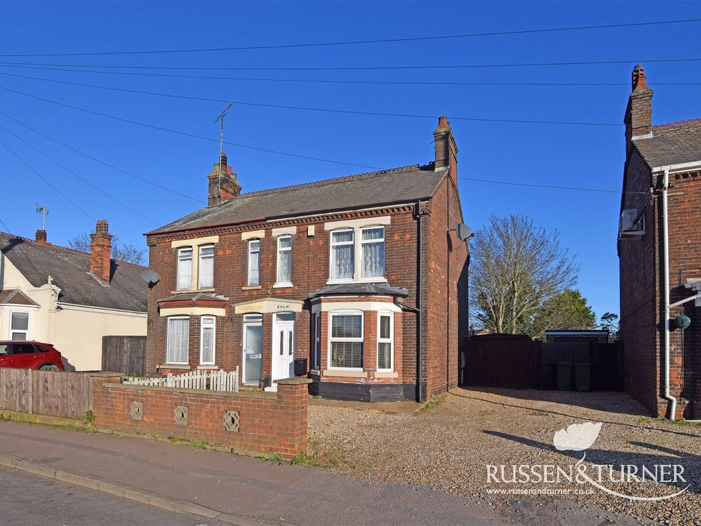 3 bed semidetached house for sale in Hardwick Road, King's Lynn PE30