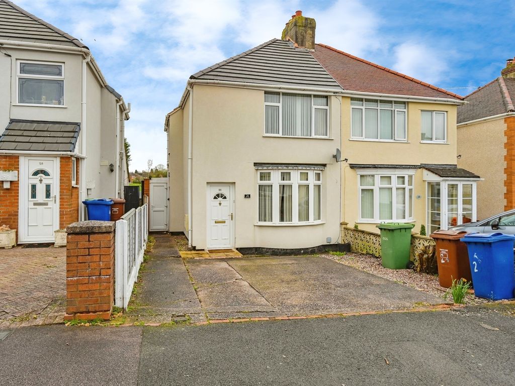 2 bed semidetached house for sale in James Street, Cannock WS11, £