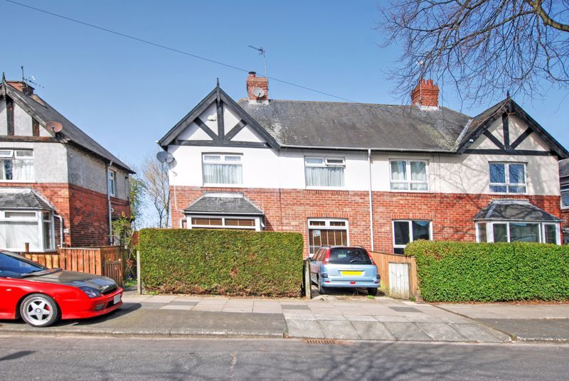 3 bed semidetached house for sale in Hollywood Avenue, Gosforth