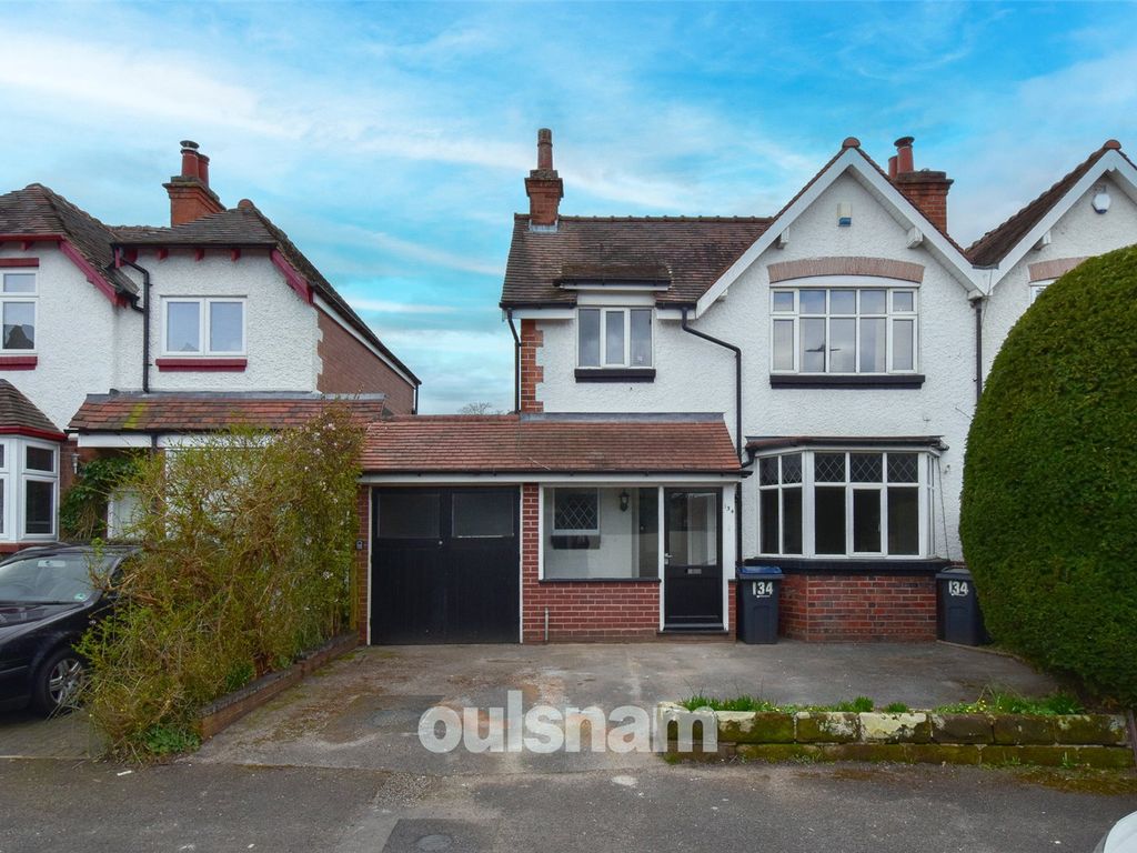 3 bed semidetached house for sale in All Saints Road, Kings Heath