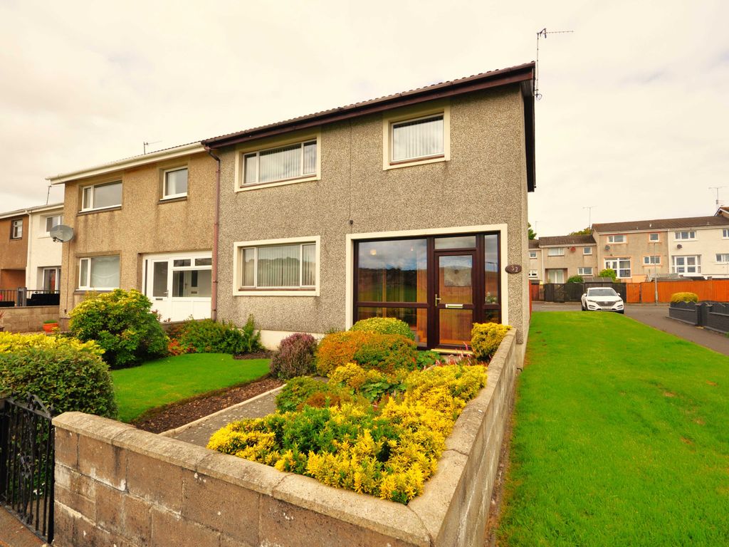 3 bed end terrace house for sale in 32 Antrim Avenue, Stranraer DG9, £