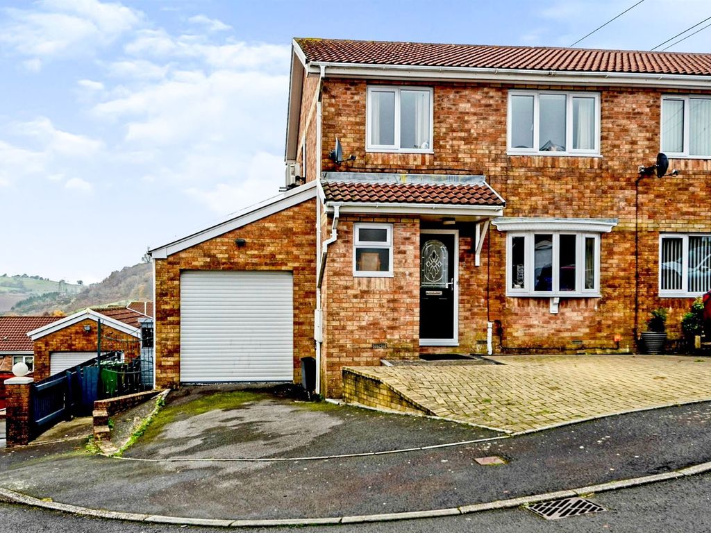 3 bed semidetached house for sale in Ffordd Catraeth, Cilfynydd, Pontypridd CF37 Zoopla