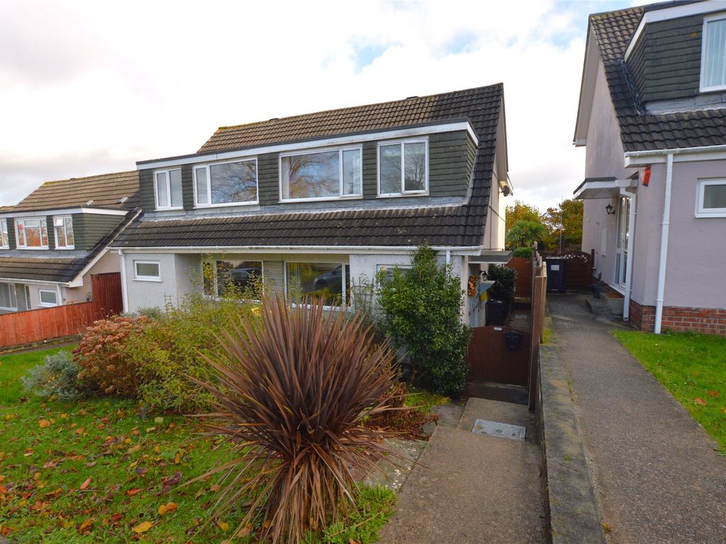3 bed semidetached house for sale in Grantham Close, Plympton