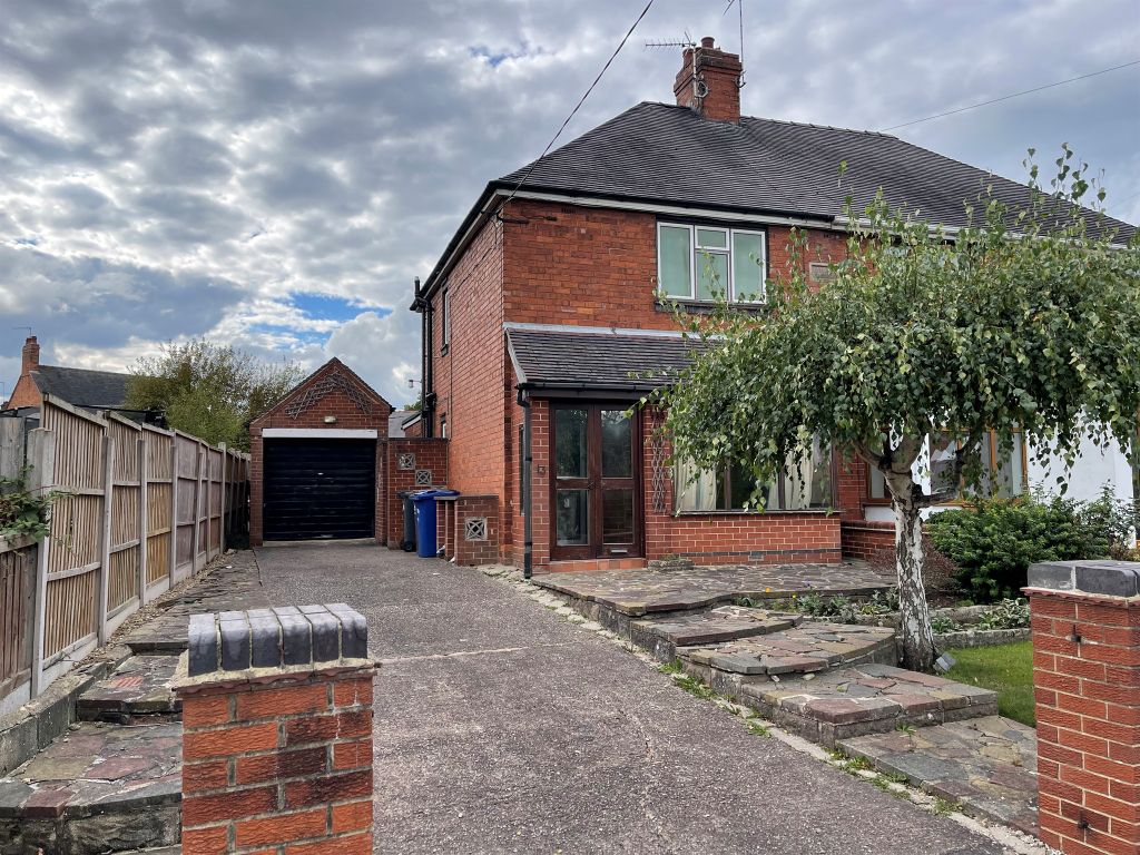 2 bed semidetached house for sale in Broomyclose Lane, Stramshall