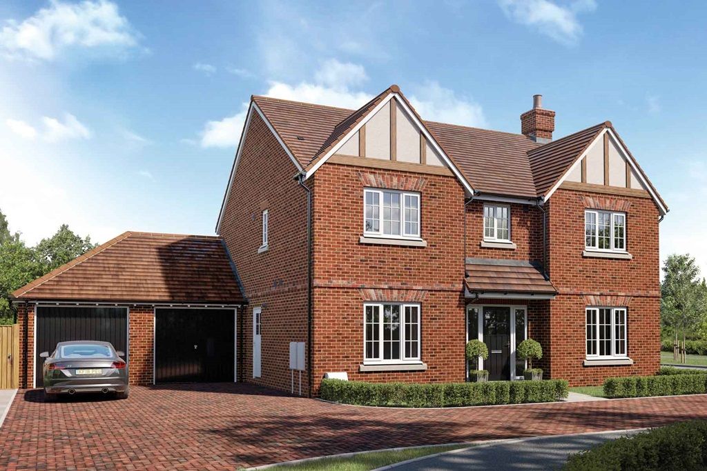 New home, 5 bed detached house for sale in "The Wayford Plot 105" at