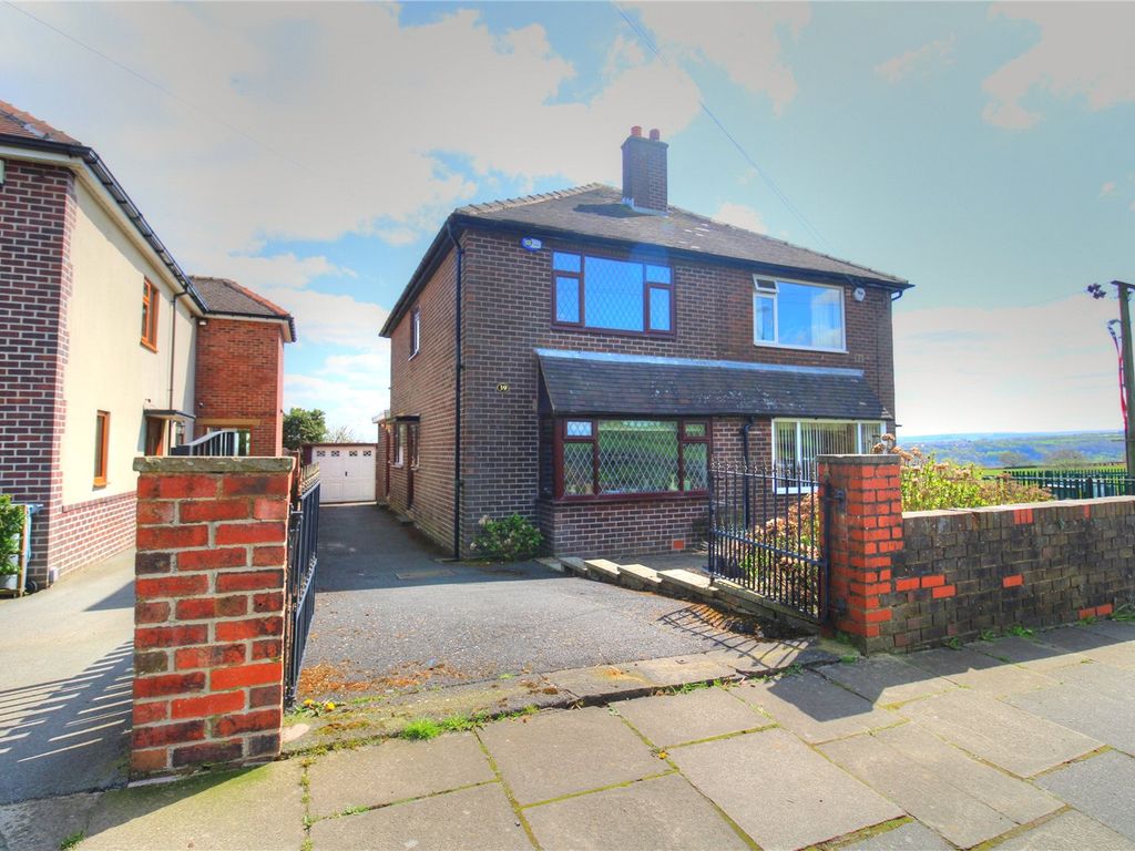 3 bed semidetached house for sale in Haughs Road, Quarmby