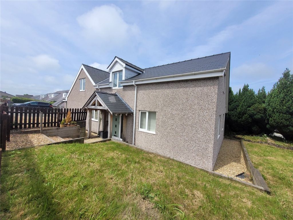 4 bed detached house for sale in Tan Yr Allt, Rhostryfan, Caernarfon