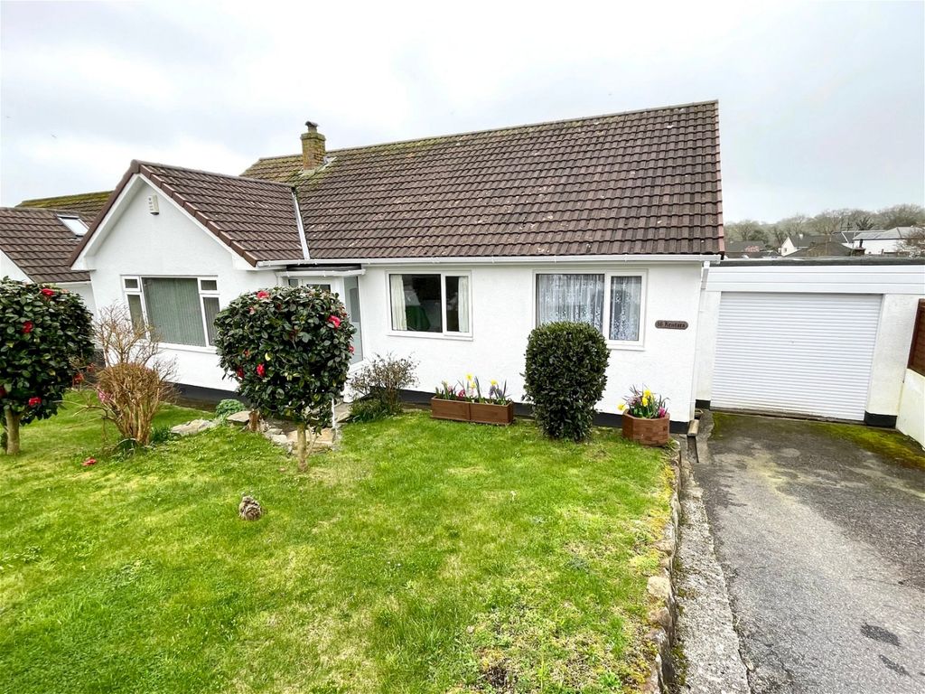 3 bed bungalow for sale in Springfield Close, Polgooth, St. Austell
