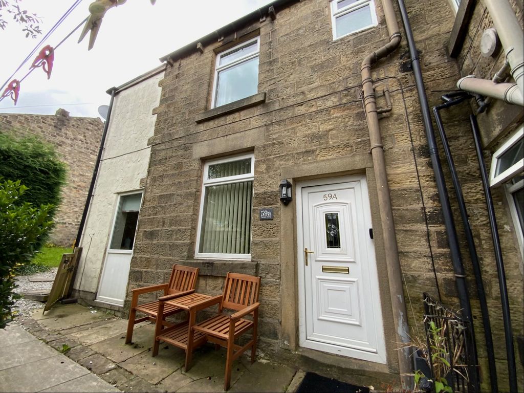 1 bed terraced house to rent in Station Road, Hadfield, Glossop SK13