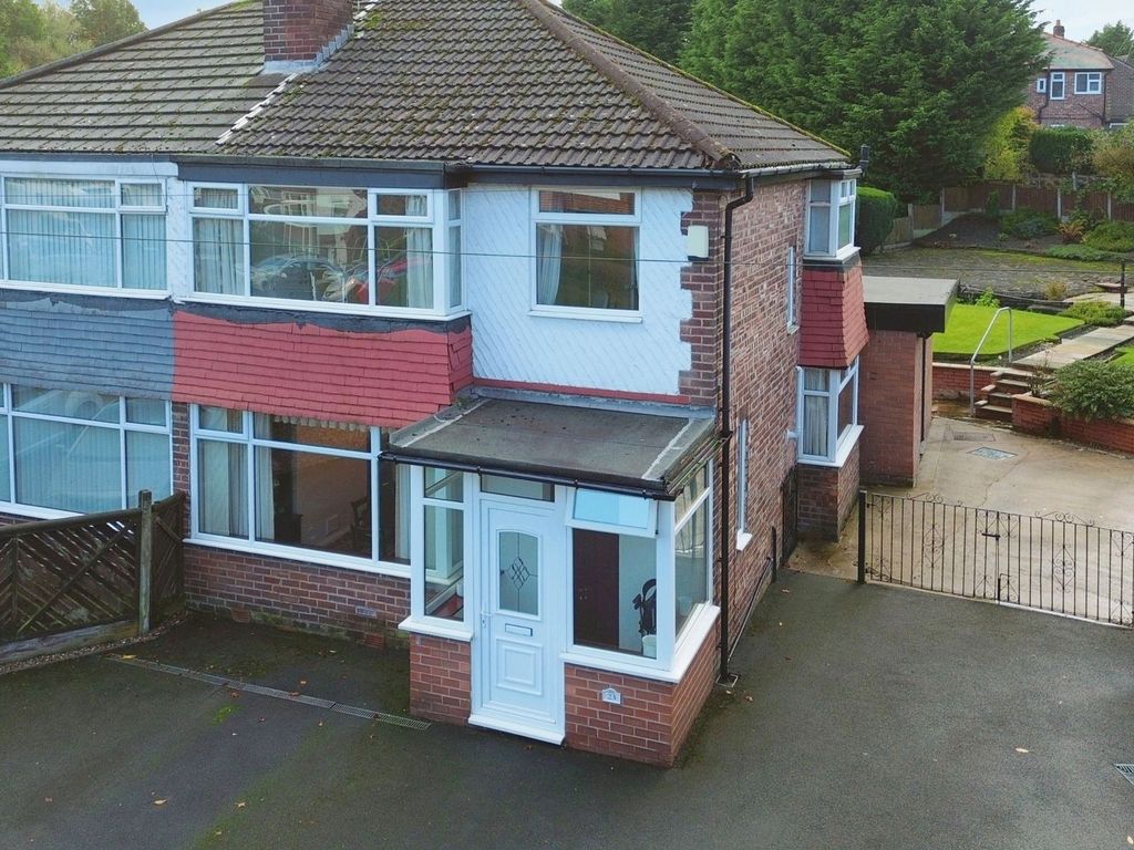 3 bed semidetached house for sale in Whitehouse Avenue, Manchester M8