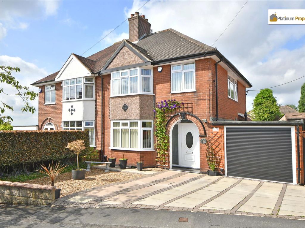 3 bed semidetached house for sale in Starwood Road, Lightwood ST3, £