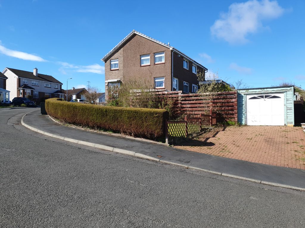 3 bed semidetached house for sale in Mirren Drive, Clydebank G81, £