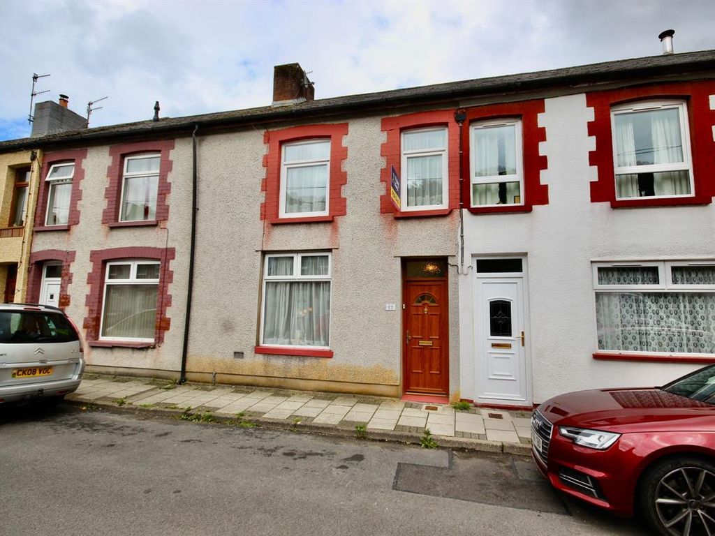 3 bed terraced house for sale in Alexandra Road, Ynysddu, Newport NP11