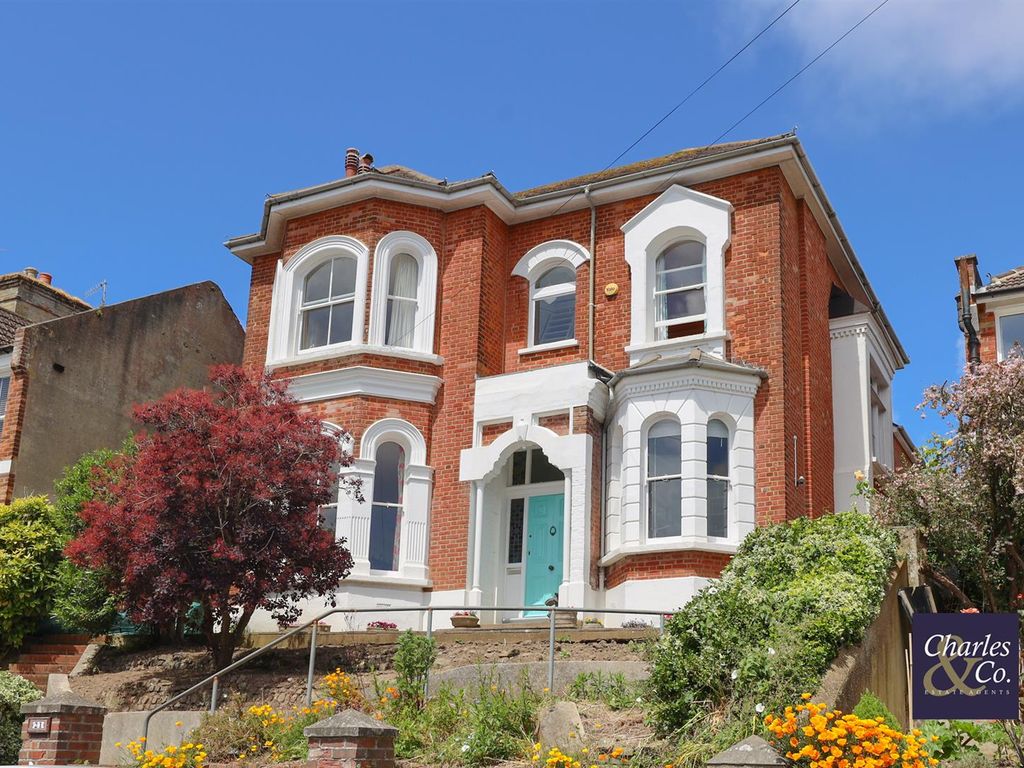 4 bed detached house for sale in Godwin Road, Hastings TN35, £795,000