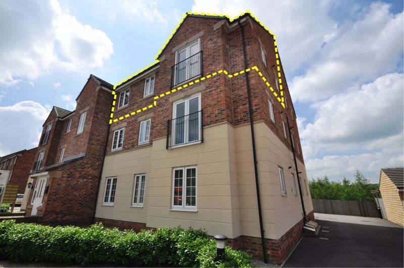 2 bed flat to rent in Silverwood Road, Woolley Grange, Barnsley S75