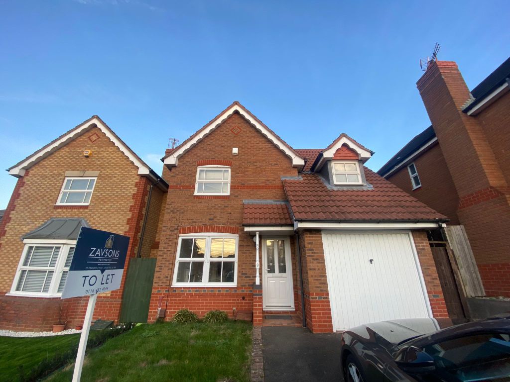3 bed detached house to rent in Whitebeam Road, Oadby, Leicester LE2