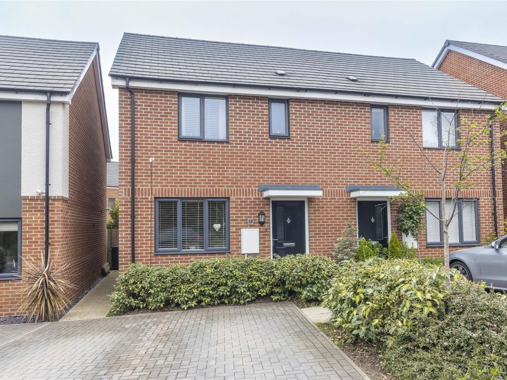 2 bed semidetached house for sale in Old Saffron Lane, Knighton Fields