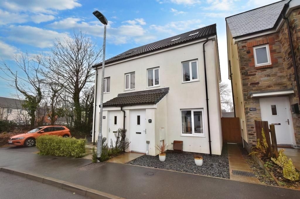 3 bed semidetached house for sale in Granite Way, Liskeard, Cornwall
