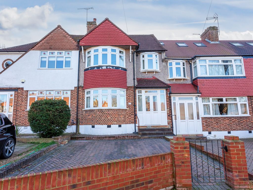 3 bed terraced house for sale in Hillcross Avenue, Morden SM4, £570,000