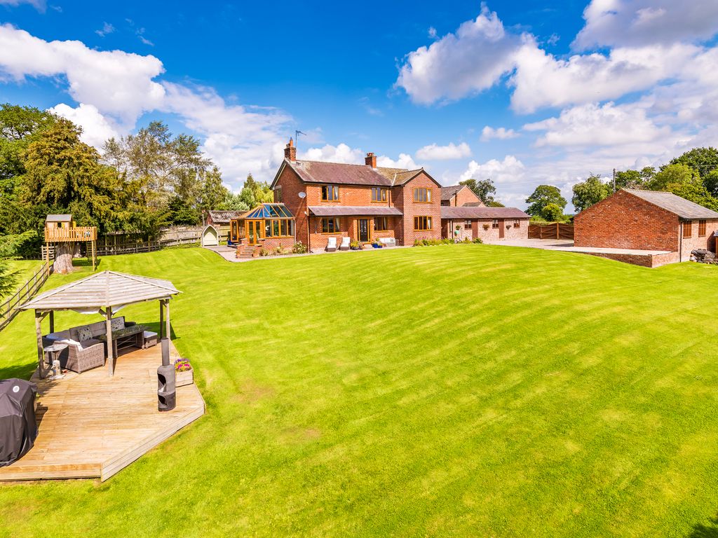 5 bed detached house for sale in Hanmer, Whitchurch SY13, £850,000 Zoopla