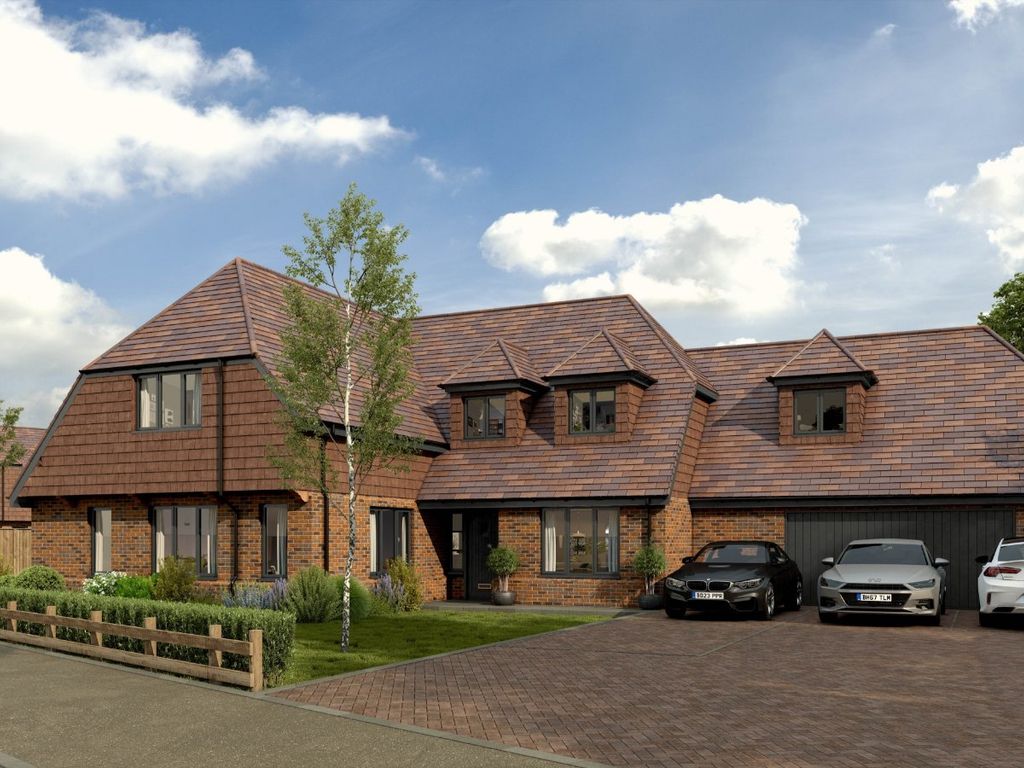 New home, 4 bed detached house for sale in Cookes Meadow, Northill, Biggleswade, Bedfordshire