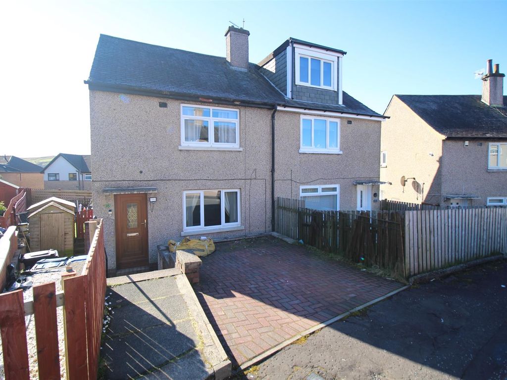 2 bed semidetached house for sale in Canmore Crescent, Greenock PA16 Zoopla