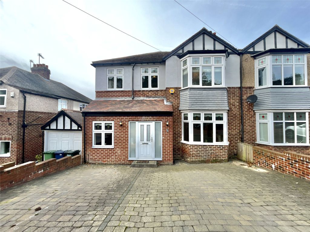 4 bed semidetached house for sale in St Helens Crescent, Low Fell NE9