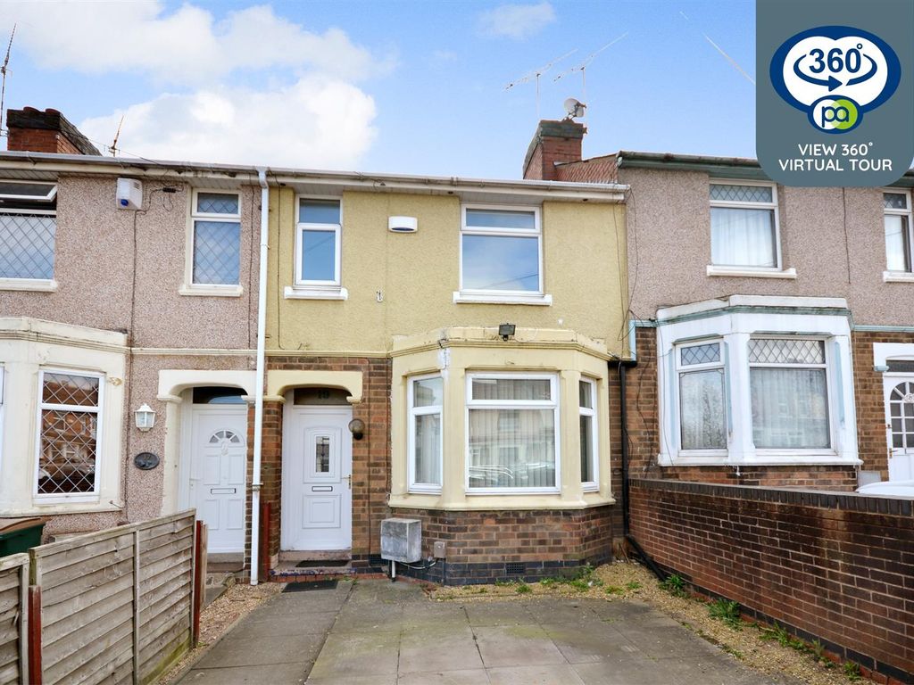 2 bed terraced house for sale in Alder Road, Aldermans Green, Coventry