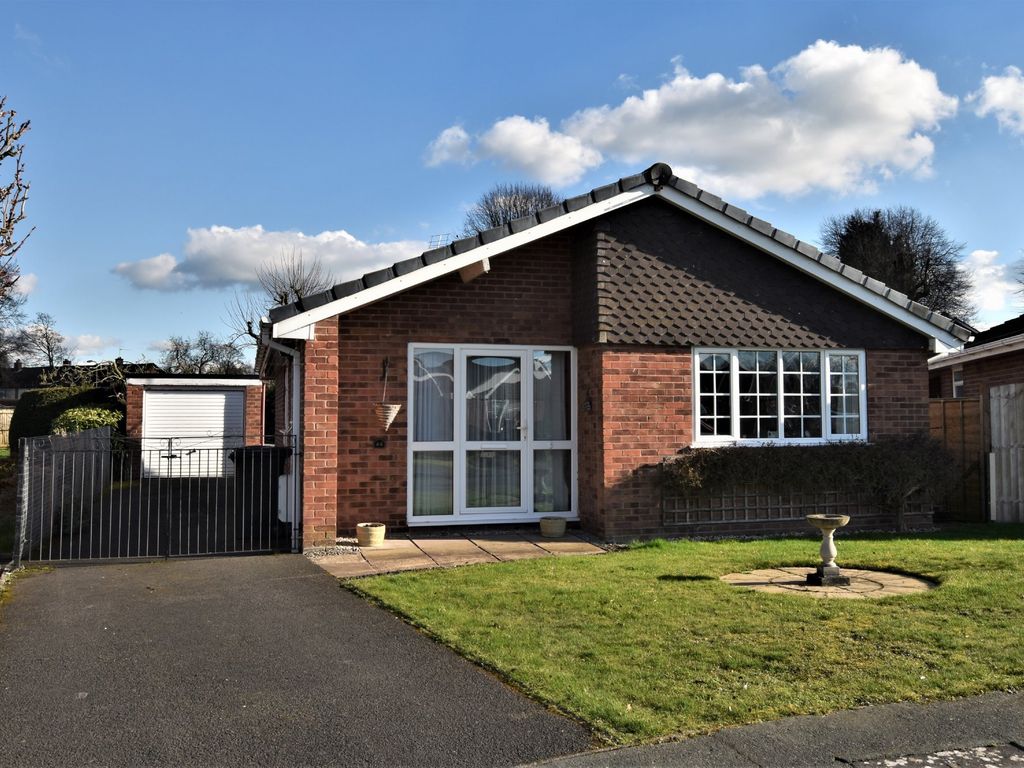 2 bed detached bungalow for sale in Campbell Road, Market Drayton TF9