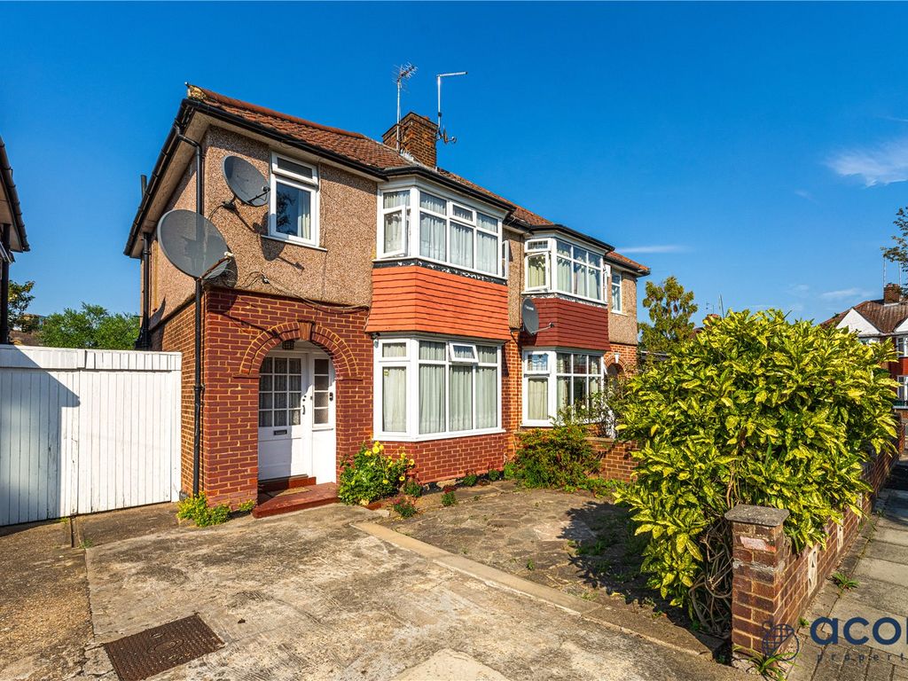 3 bed semidetached house for sale in Manor Way, Colindale, London NW9