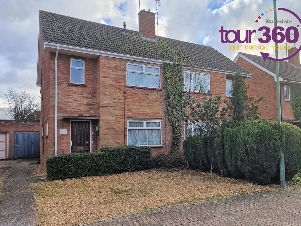 3 bed semidetached house for sale in Dryden Road, Peterborough PE1