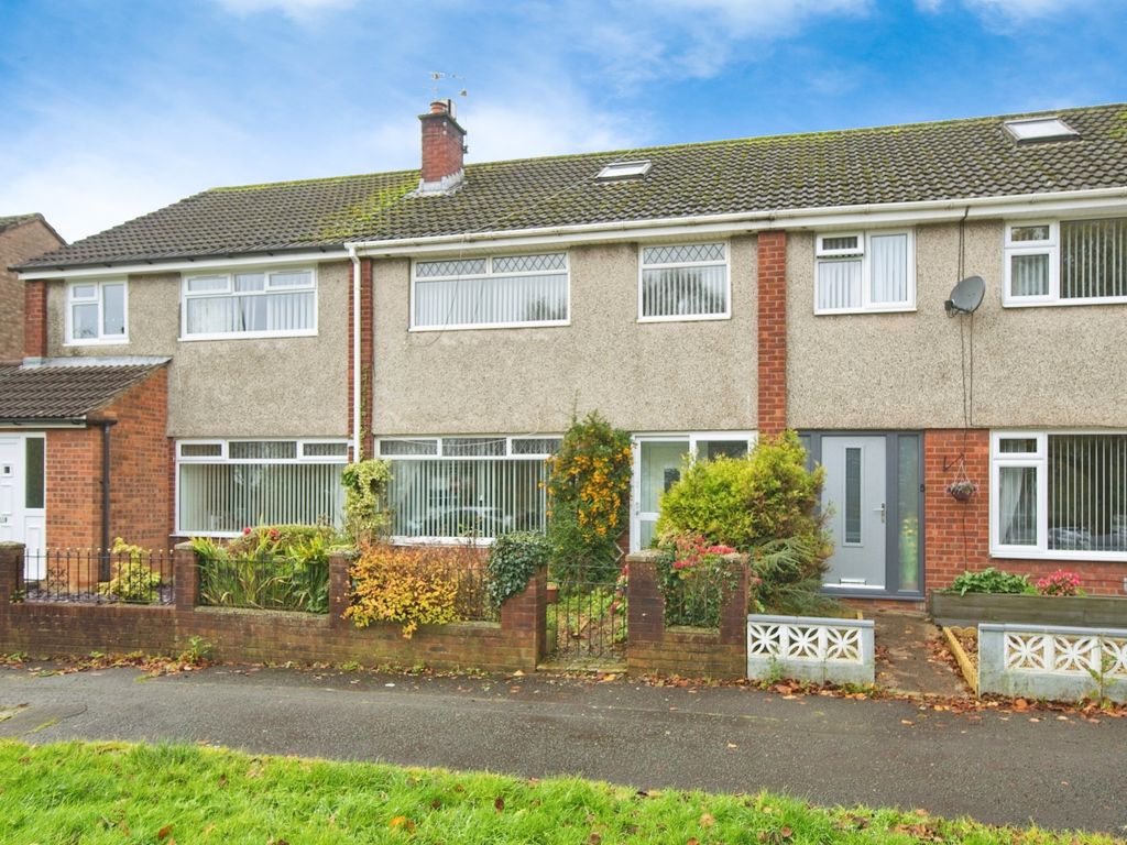 3 bed terraced house for sale in Wellwood, Llanedeyrn, Cardiff CF23, £