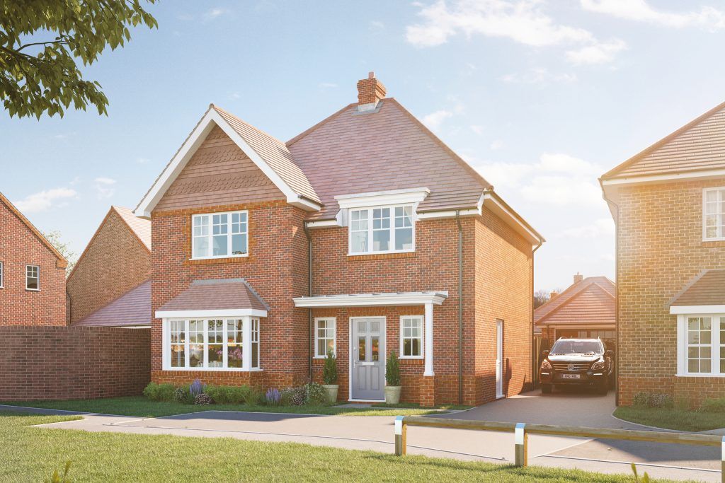 New home, 4 bed detached house for sale in "The Godstone" at Sweeters