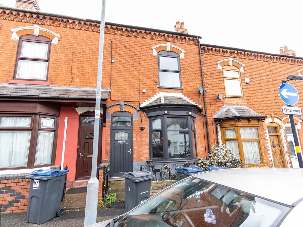 3 bed terraced house for sale in Clarence Road, Sparkhill, Birmingham