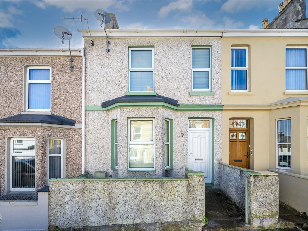 3 bed terraced house for sale in Desborough Road, St Judes, Plymouth, Devon PL4 Zoopla